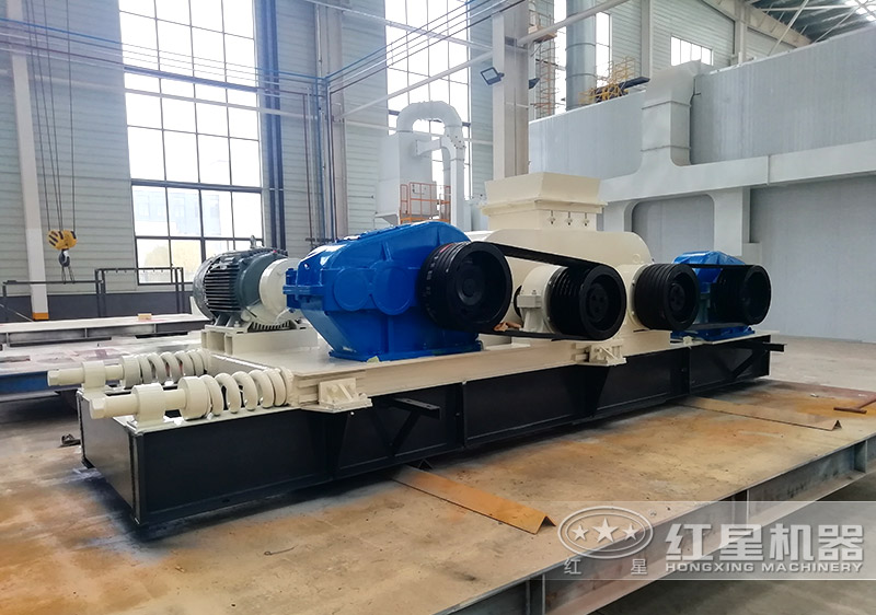 小型液壓對輥破碎機常用型號及價格，提供現(xiàn)場視頻
